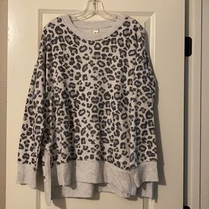 Green Tea (Sams Club) Cheetah Sweatshirt